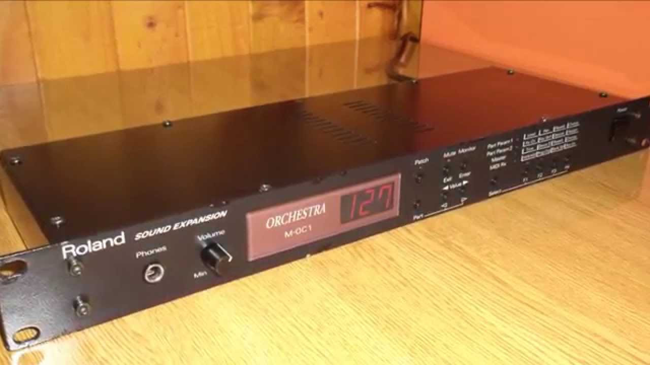 Roland Sound Expansion String Ensamble M-SE1 demo - YouTube