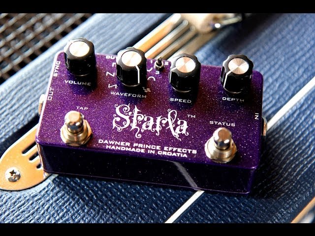 Dawner Prince Effects : STARLA TAP TEMPO TREMOLO - YouTube