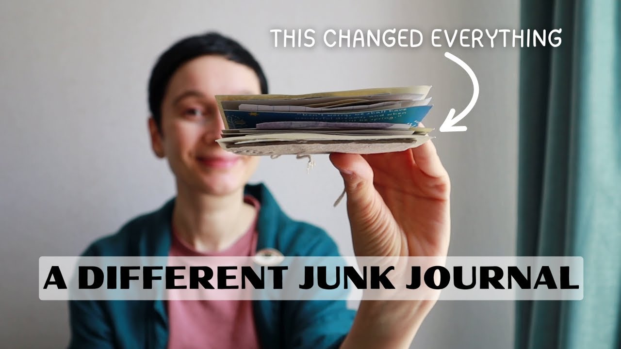 Junk Journal Flip Through. Two Romantic Neutral Vintage Journals