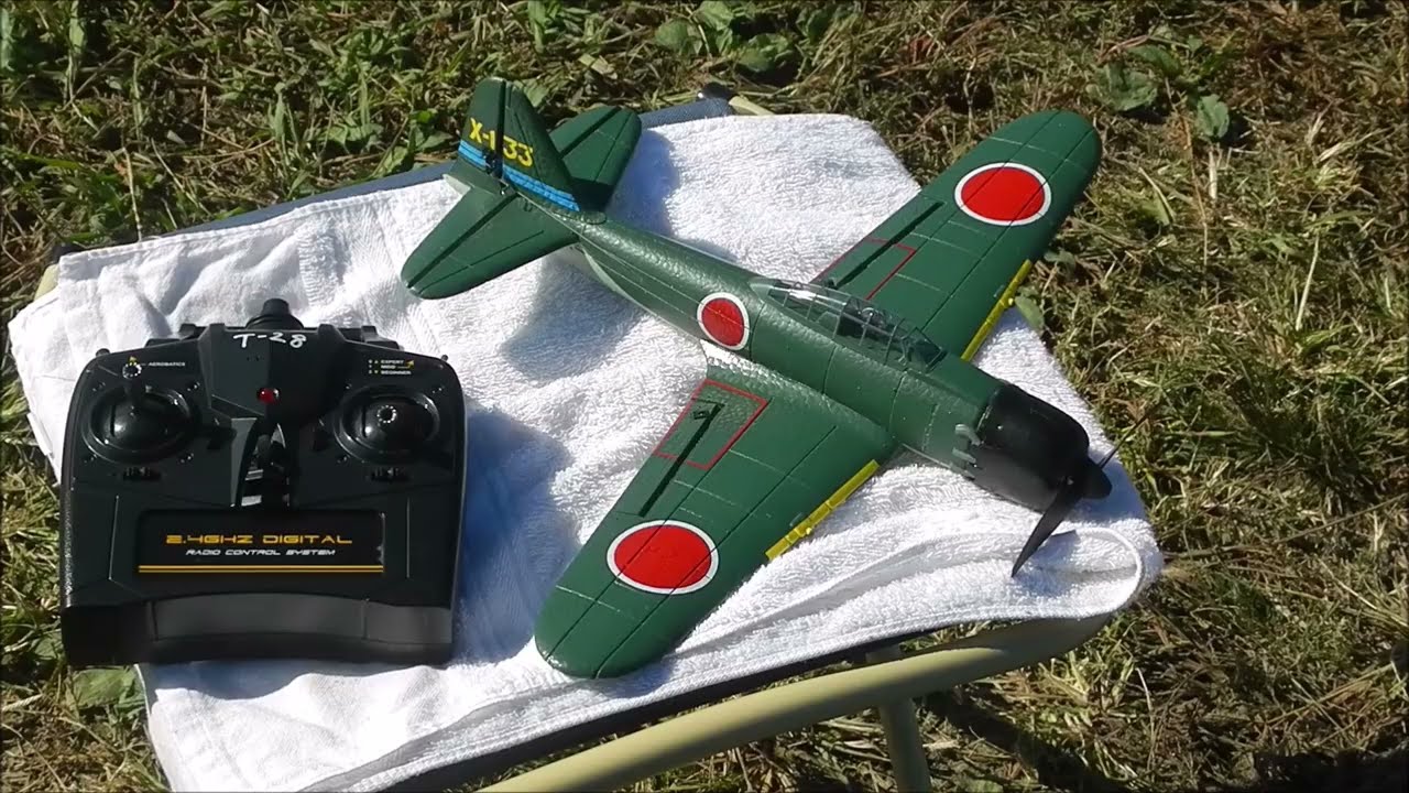 VOLANTEX RC A6M-ZERO - YouTube