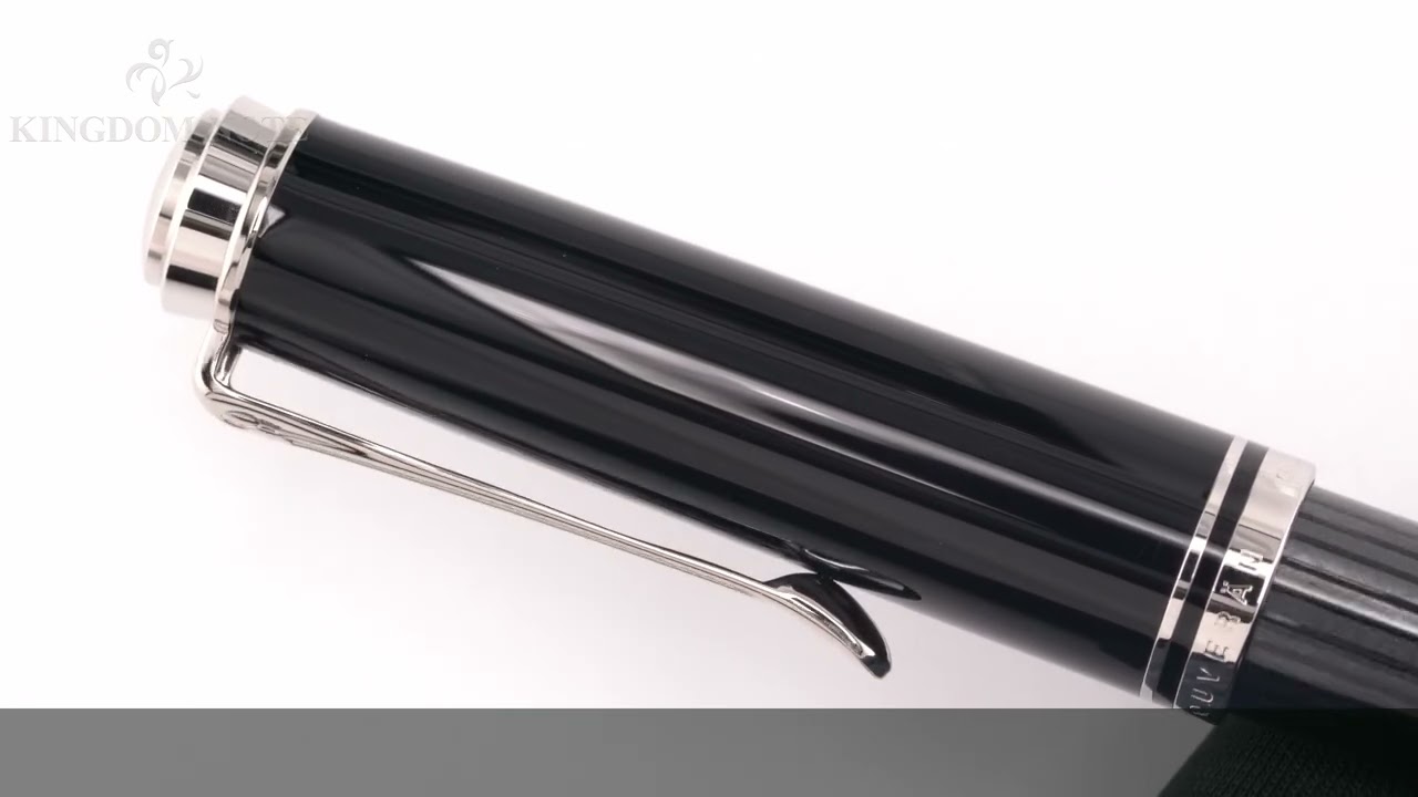 Pelikan ペリカン 万年筆 スーベレーン M405 ブラックストライプ EF