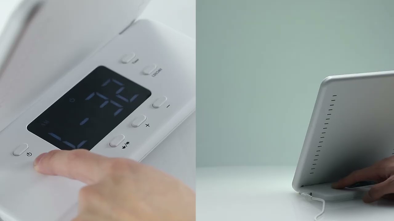 光目覚まし時計 トトノエライトプレーン - ムーンムーン公式通販