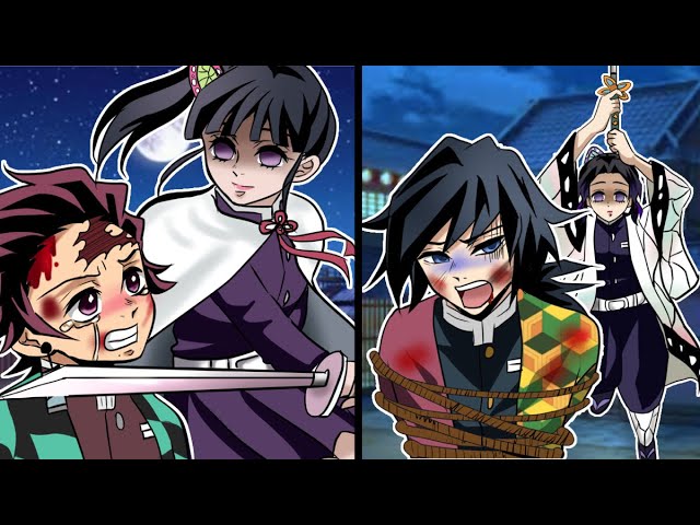 鬼滅の刃】童磨に洗脳されたカナヲとしのぶが炭治郎と冨岡に襲いかかる