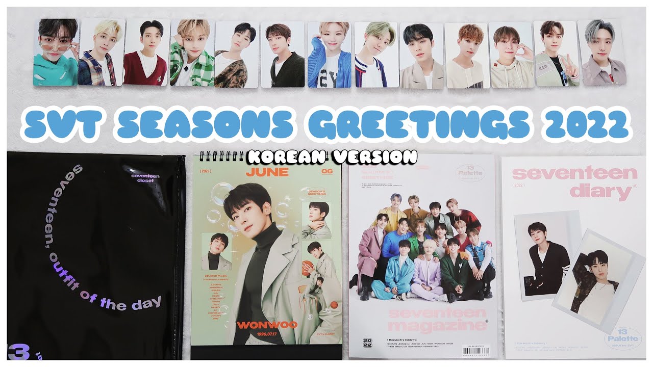 ✨ UNBOXING SEVENTEEN 2022 SEASONS GREETINGS | Outfit of the Day