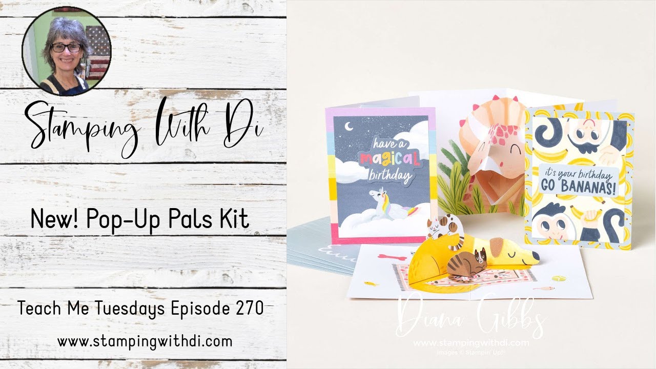 Pop-Up Pals Kit - Teach Me Tuesdays Episode 270 - YouTube