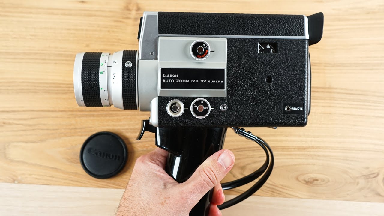 8mmフィルムカメラ Canon Single-8 518SV オートズーム518SV スーパー8