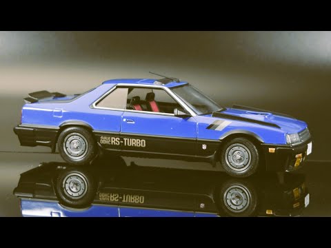 Building a 1983 Nissan Skyline 2000 DR30 Turbo RS by Aoshima [FULL