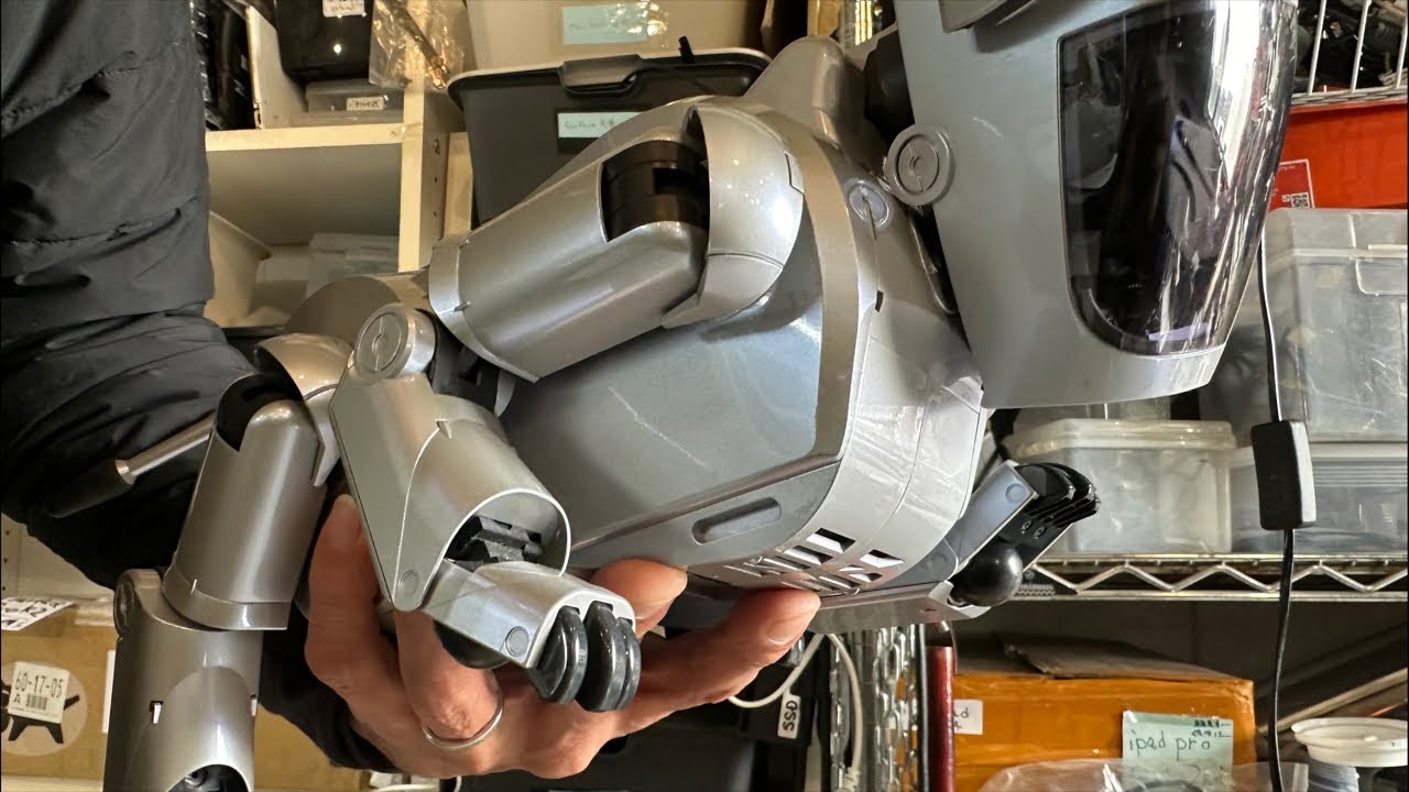 SONY AIBO 1st 起動しない不明修理前の動作確認 - YouTube