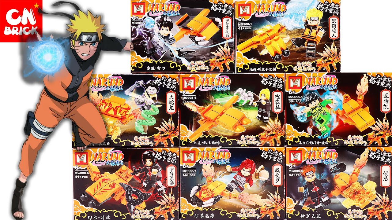 Unoffical LEGO NARUTO Nine Tailed Demon Fox KURAMA ナルト 九尾の