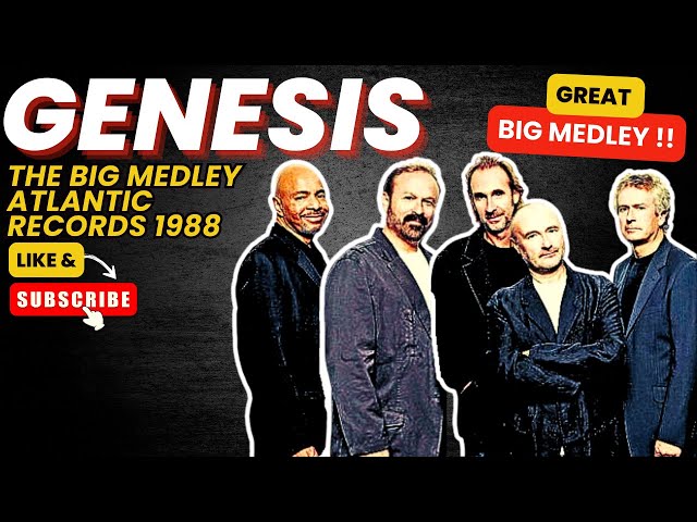 Genesis live : a big medley (19mn !) for the Atlantic Records