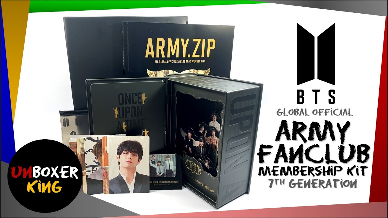 BTS 방탄소년단 || 7TH ARMY MEMBERSHIP KIT || KPOP MERCH UNBOXING