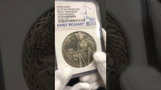 ツバル 女神ヘル 2オンス純銀 ツバル 女神ヘル 2オンス純銀 2017