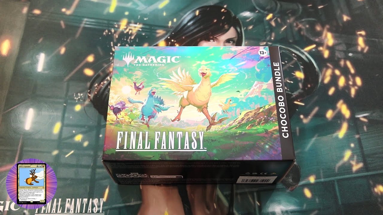MTG Final Fantasy Chocobo Bundle Unboxing - CRAZY PULL! - YouTube