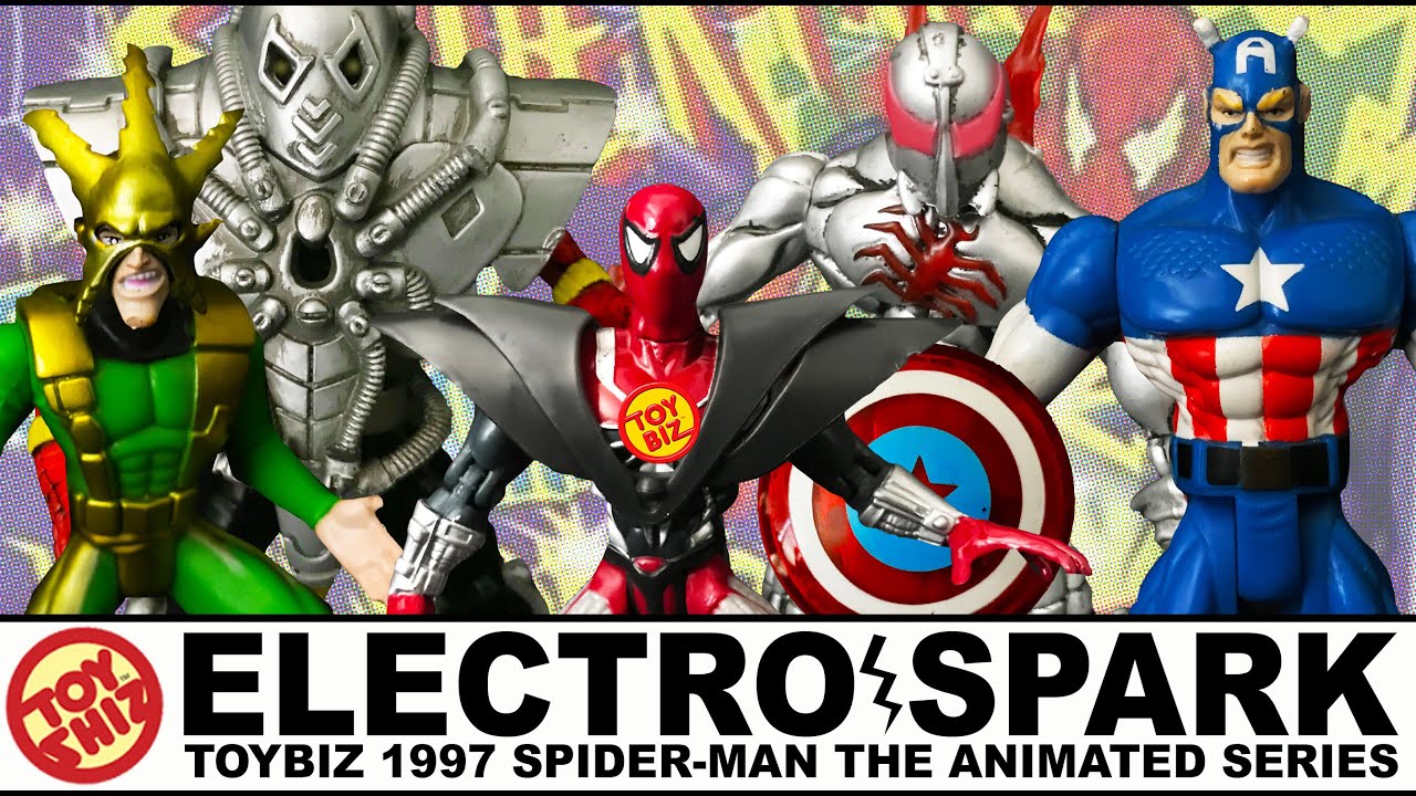 TOYBIZ Spider-Man The Animated Series ELECTRO*SPARK - YouTube