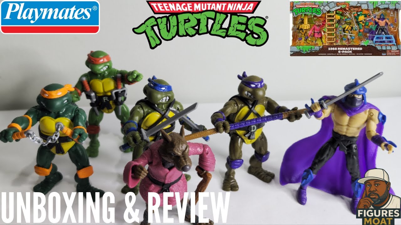 TMNT トイ】52toysのMEGA BOXタートルズをレビュー【箱亀】 - YouTube