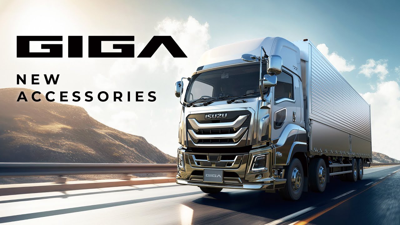 ISUZU】NEW GIGA Accessories Lineup - YouTube