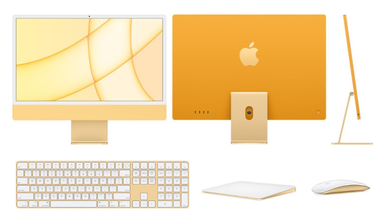 iMac 24インチ 2021年モデル Magic Trackpad付 iMac 24インチ 2021年