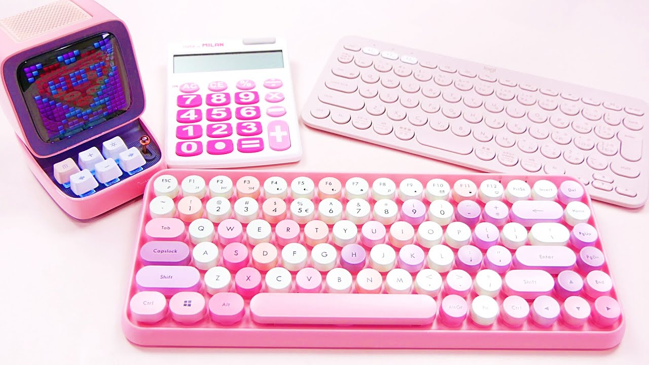 キーボード かわいい ピンク 打鍵音 キーボード かわいい ピンク 打鍵音