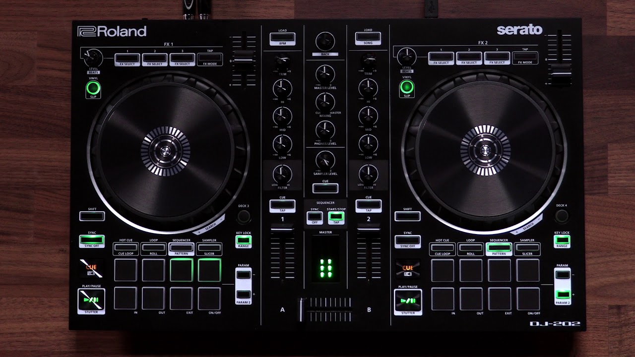 Roland DJ-202 Serato DJ Controller | Musician's Friend