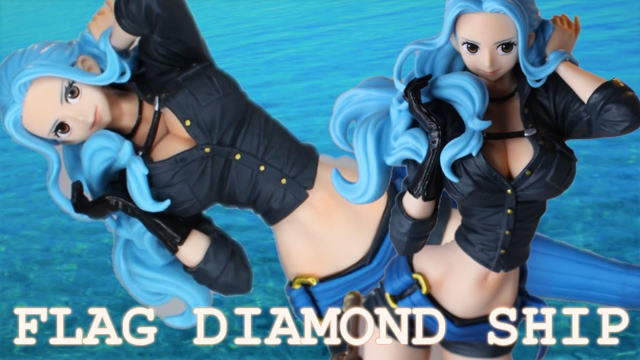ONE PIECE] FLAG DIAMOND SHIP NEFELTARI.VIVI CODE:B Figure review