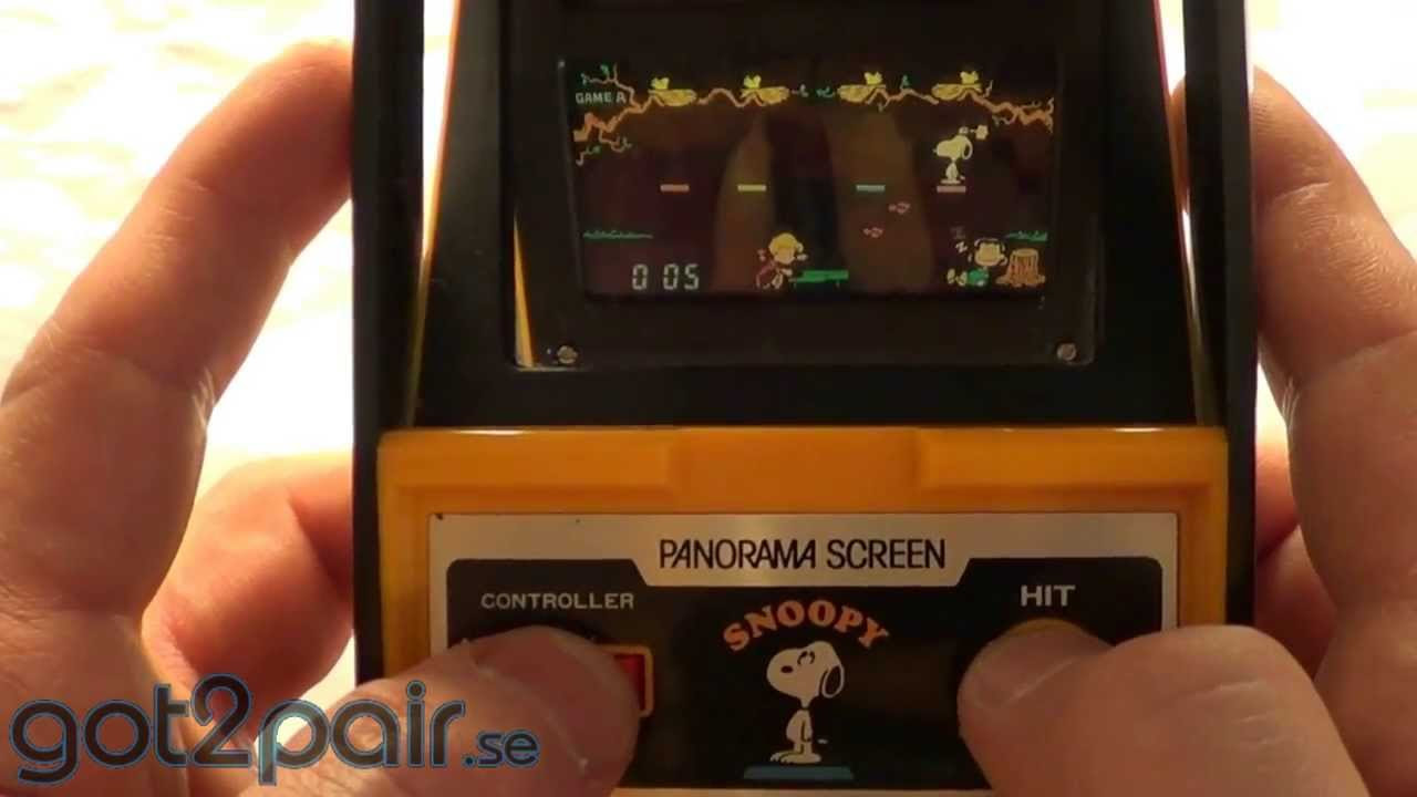 SNOOPY SM-91 - Nintendo Game & Watch - YouTube