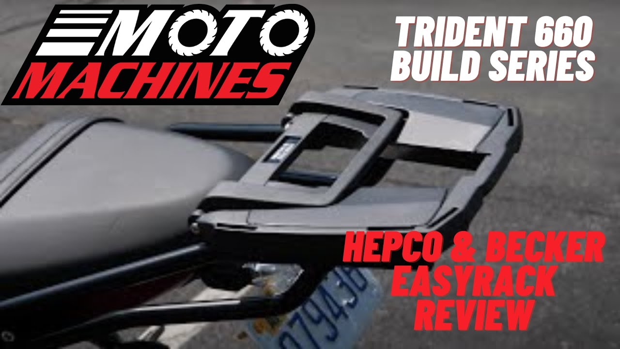 Hepco & Becker Rear Alurack Triumph Trident 660 2021-