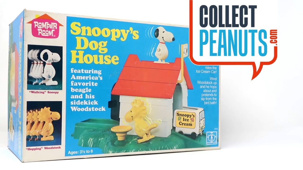 Welcome to Snoopy's Dog House - Peanuts Wind-up Toy