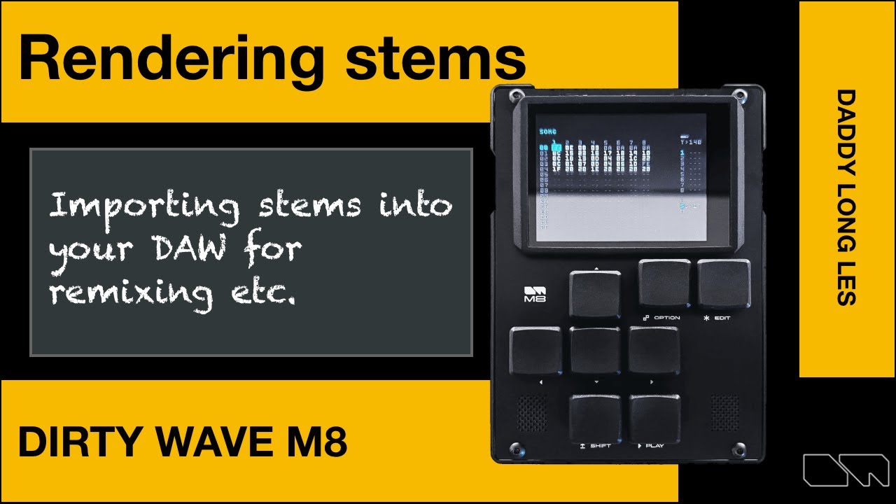 DTM・DAW Dirtywave M8 Model 1 M8 Tracker – Dirtywave