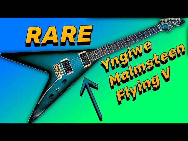Stunning Discovery: The Ultra-Rare Aria Pro II Flying V Electric