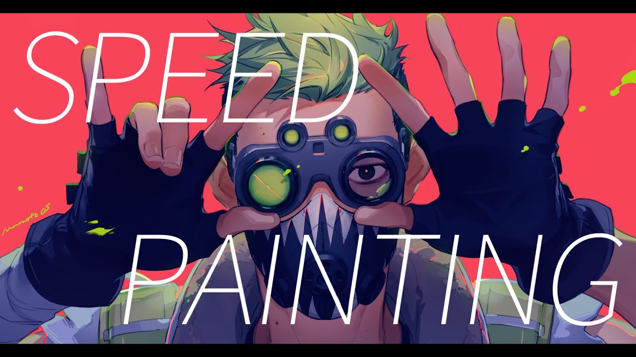 Speed Painting〕APEX Octane〔イラストメイキング〕 - YouTube