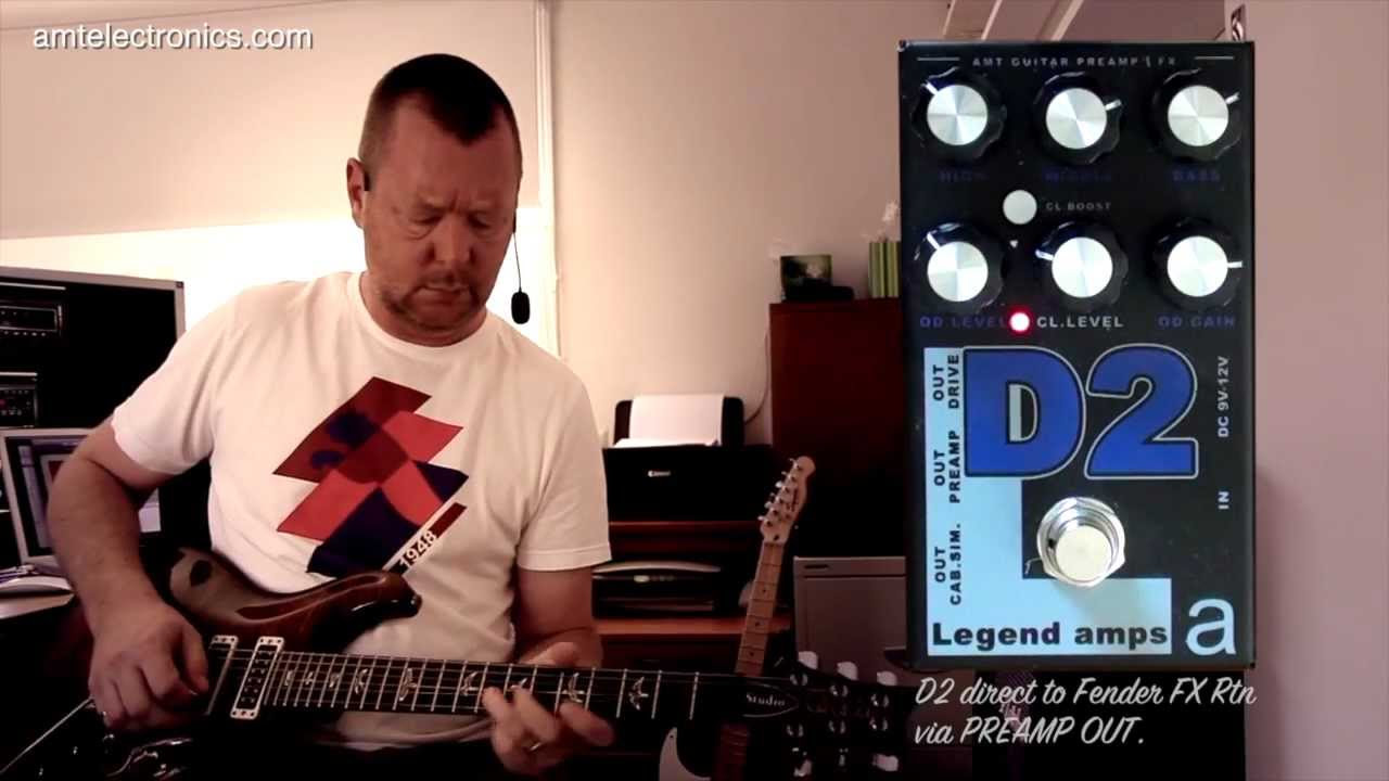 Review AMT Electronics preamp pedals (E1, B1, S2, D2