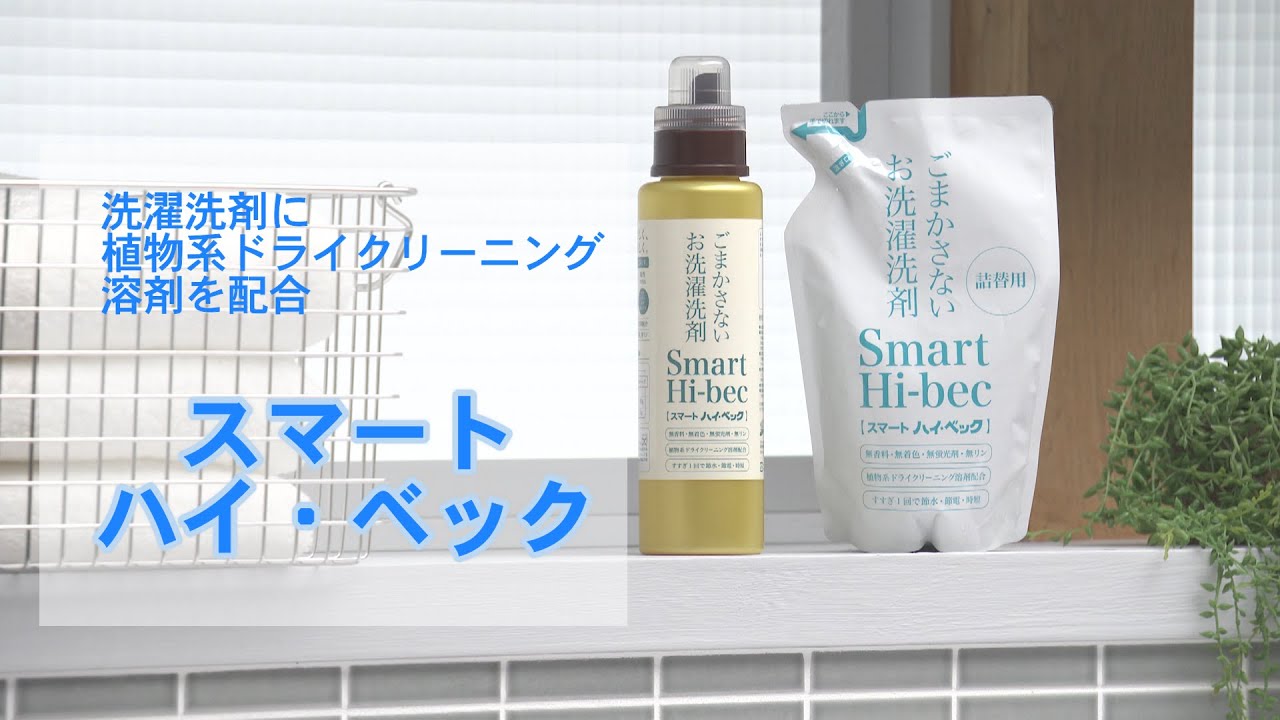 スマートハイベック お洗濯用洗剤 詰め替え用450ml✖️3個 スマート