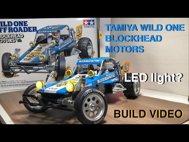 New! 話題のTAMIYA ワイルドワンオフローダー BLOCKHEAD MOTORS 手に