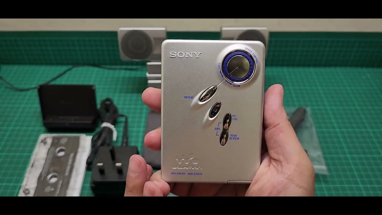 Sony WM-EX631 Portable cassette player Walkman review - YouTube