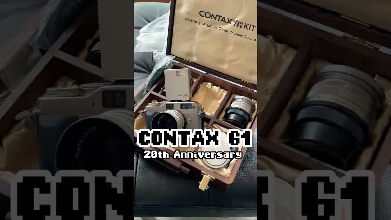 CONTAX G1 20th Anniversary Kit - YouTube