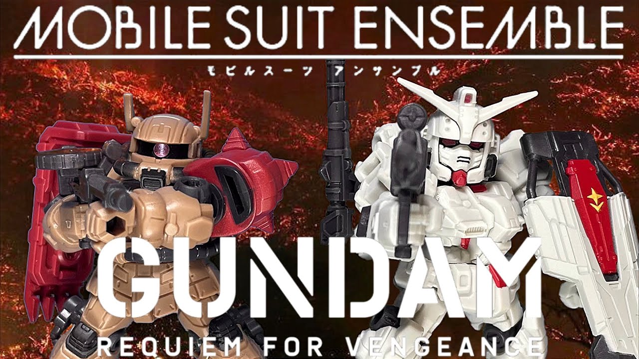 It's finally here! Gundam Mobile Suit Ensemble Requiem of Revenge