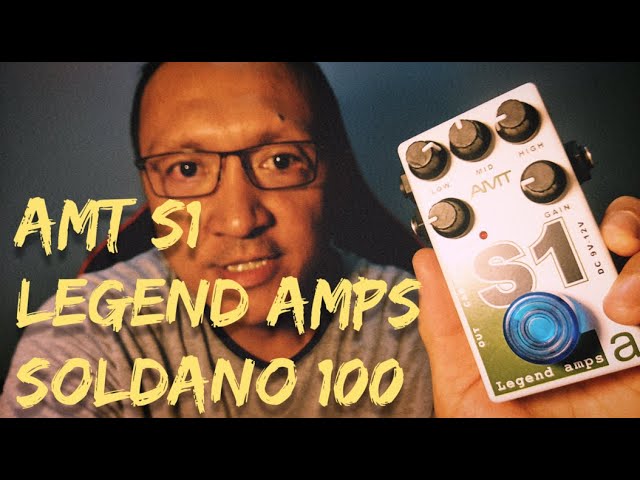 Why Amt Legend Amps AMT S1 is a great preamp? - YouTube