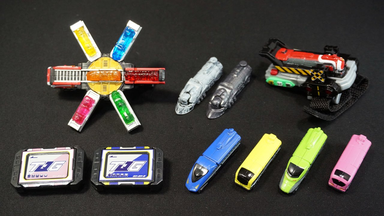 ♯Kgw07Gt 戦隊トッキュウジャー リアルチェンジ!2 フルコンプ 全9種