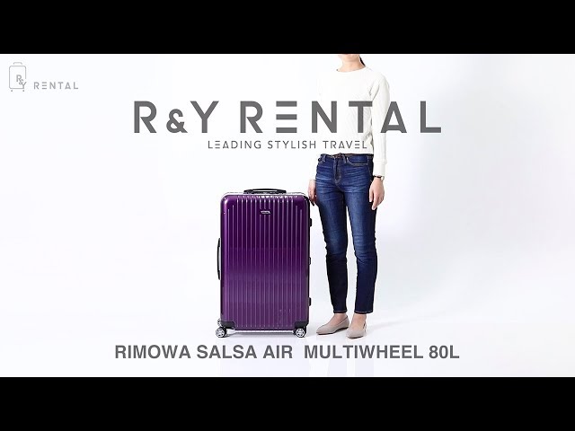 RIMOWA Salsa Air 80L suitcase introduction - YouTube