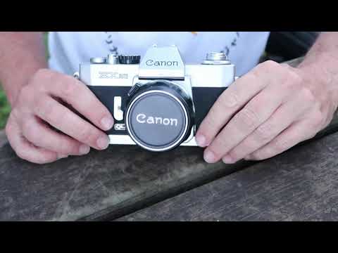 Canon EX Auto SLR Camera - YouTube