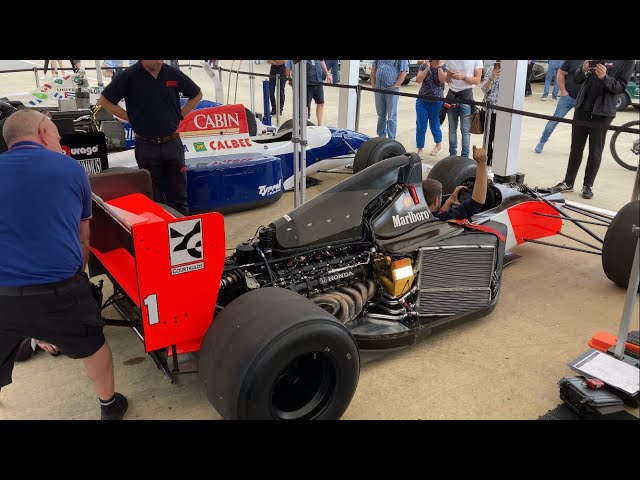 Ayrton Senna's McLaren Honda MP4/7A V12 | ​⁠‪@ignitiongp3840‬ at