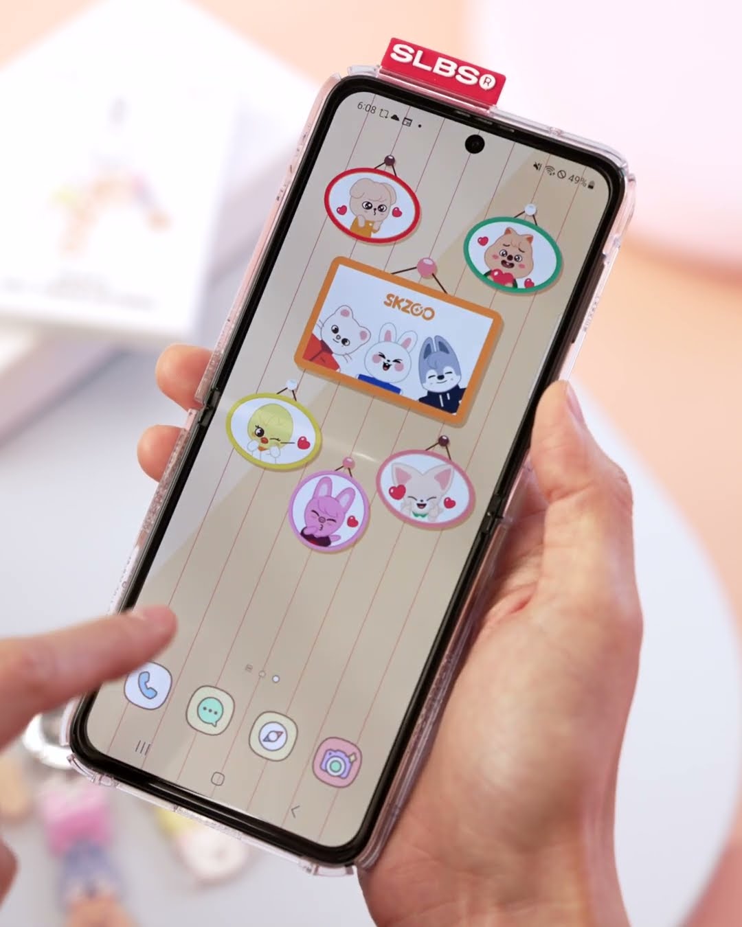 straykids SBLS Galaxy NFC THEME ポーチ SLBS Stray Kids Collection