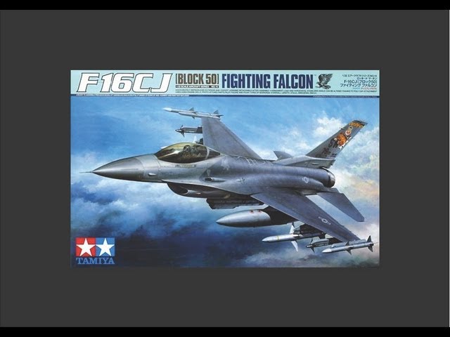 TAMIYA F16CJ 1/32プラモデル 開封しましたが箱と中身は新品です。 1