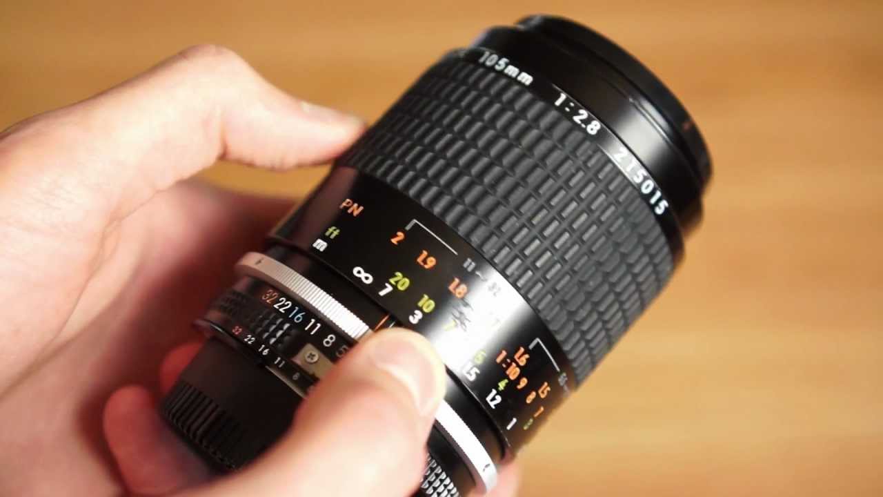 Hands-On Nikon Micro-NIKKOR 105mm f/2.8 AI-s - YouTube