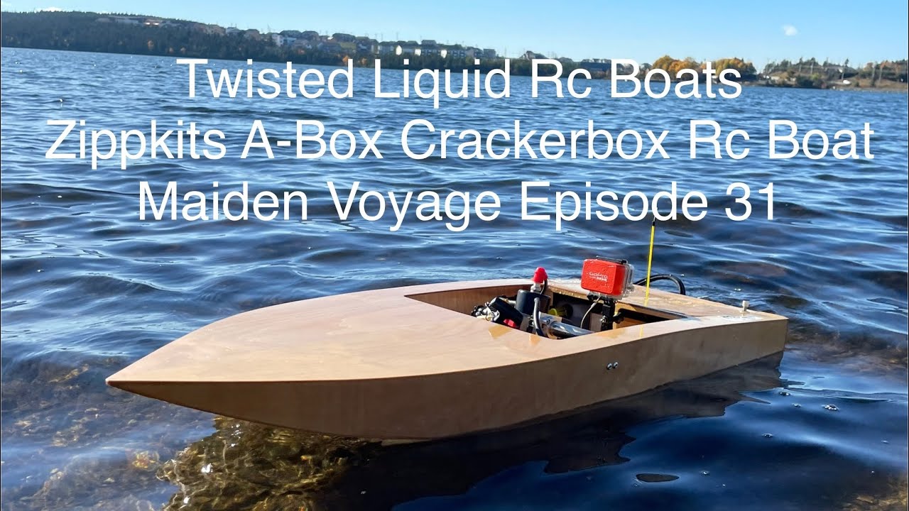 ABCHOBBY CRACKERBOX 1/10 R/C EP RCボート ABCHOBBY CRACKERBOX 1/10