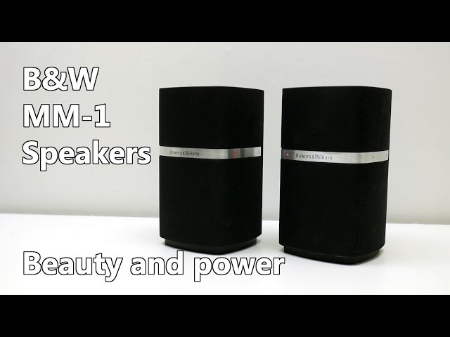 Bowers and Wilkins MM-1 PC Speakers review - YouTube