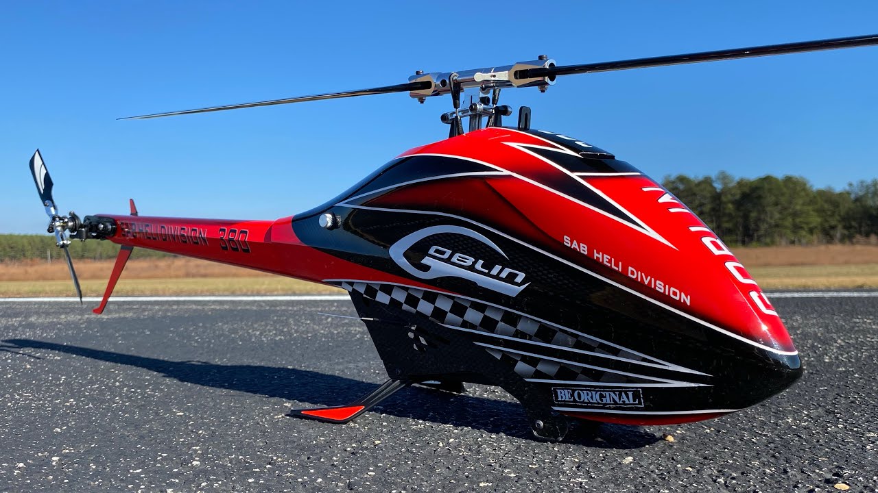 Monster 8s Goblin 380 Maiden flight! Did It Burn Up? - YouTube