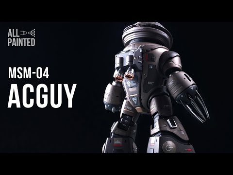 029【ガンプラ全塗装】HG ACGUY（アッガイ） - YouTube