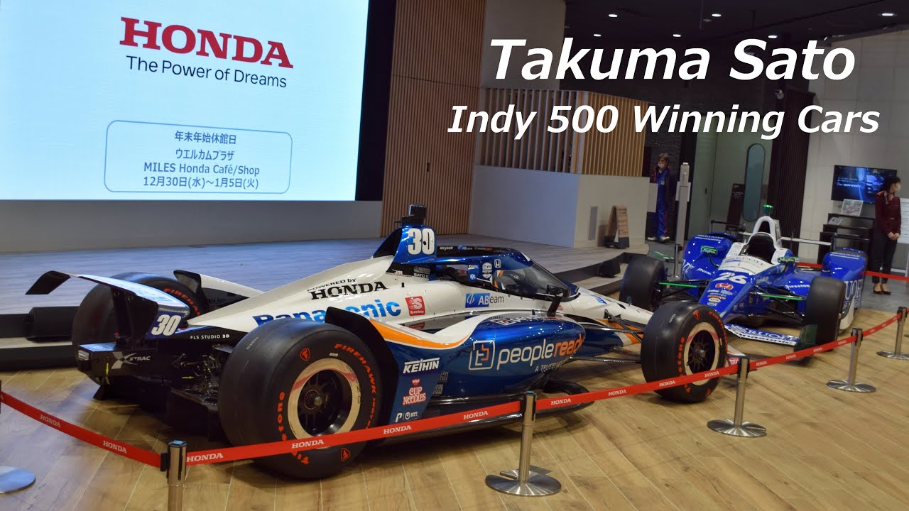 タクマ・サトウ INDYCAR 30号車 タクマ・サトウ INDYCAR 30号車 タクマ