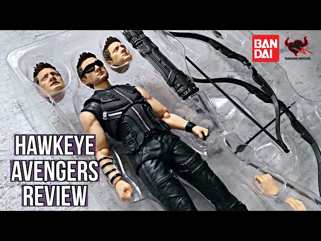 Hawkeye AVENGERS S.H. Figuarts Review! Full unboxing, Accessories